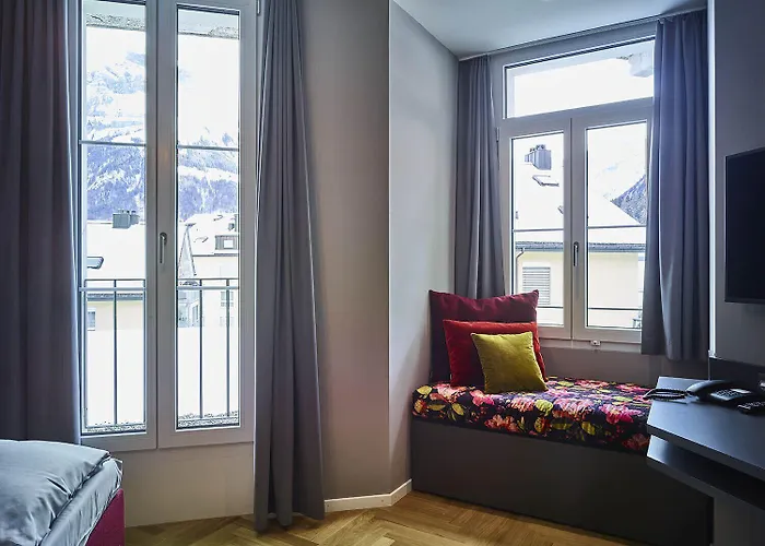 Bellevue-terminus - Urban Lifestyle Hotel Engelberg